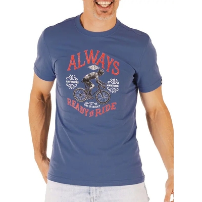 Cycology Always Ready To Ride T Shirt