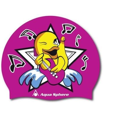 Aquasphere Graphic Silicone Swim Cap