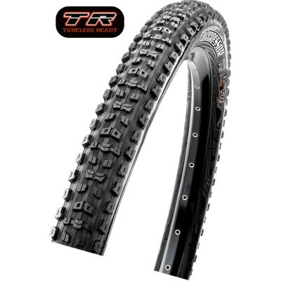 Maxxis Aggressor 120 TPI Dual Compound TR / DD Folding MTB Tyre
