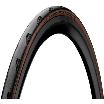 Continental Grant Prix 5000 Black Chili Folding Transparent Road Tyre