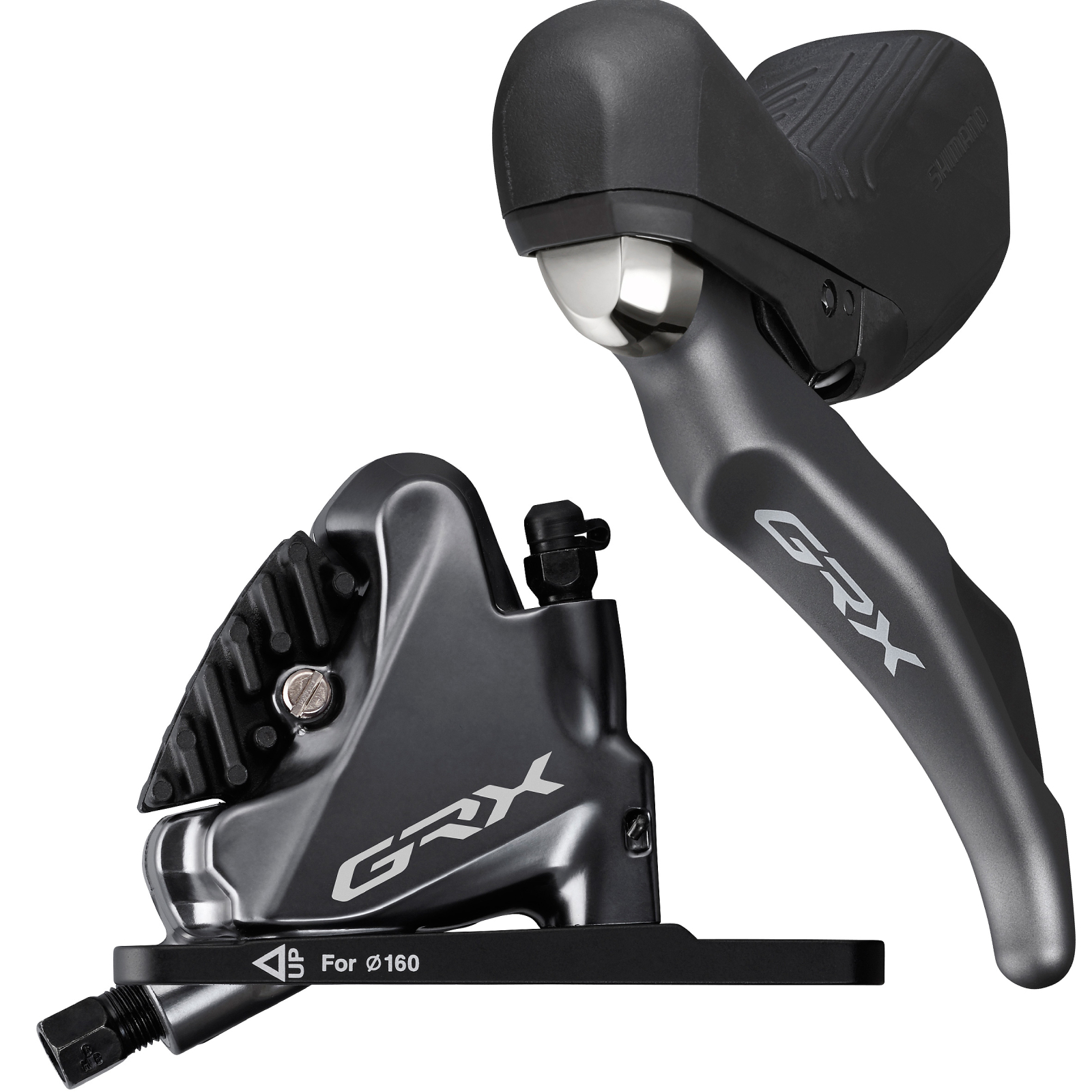 Shimano GRX RX810 2x11s Bled Hydraulic Brake Caliper and STI Lever Kit