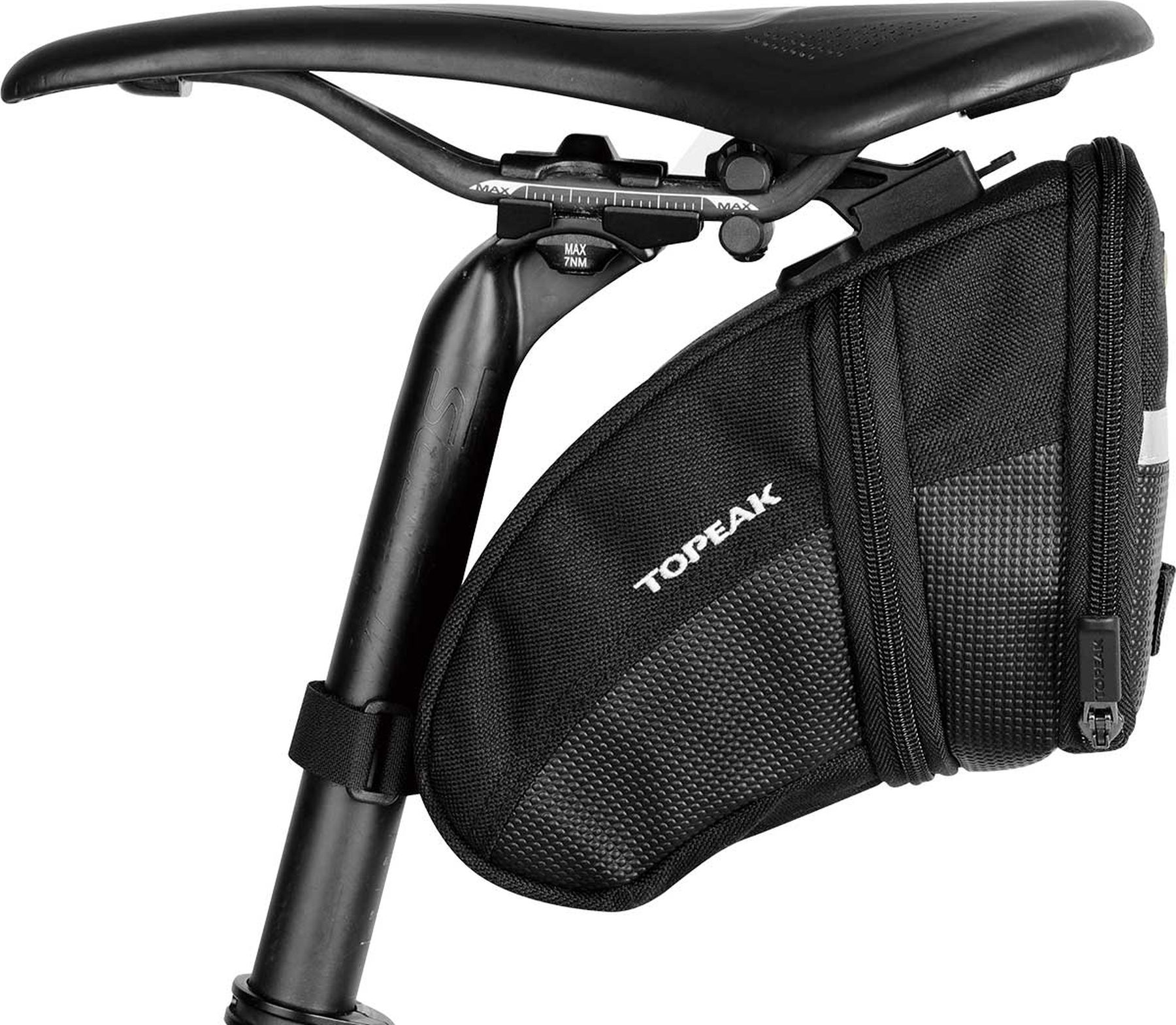 Topeak Aero Wedge QuickClick Mount Saddle Bag Large 1 - 5L - Panniers ...