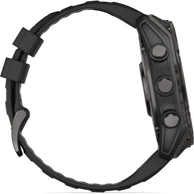 Garmin Fenix 8 51 mm AMOLED GPS Smartwatch with Silicone Band Computers GPS Watches Cycle Superstore