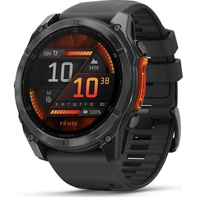 Garmin Fenix 8 51 mm AMOLED GPS Smartwatch with Silicone Band