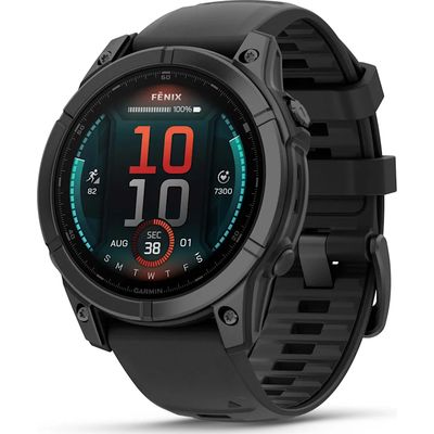 Garmin Fenix E 47mm AMOLED GPS Smartwatch with Silicone Band