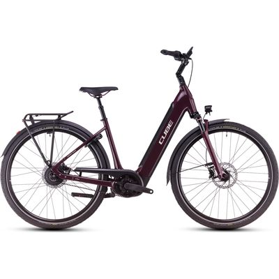 Cube Supreme Hybrid DELUXE Pro 625 Easy-Entry Unisex Electric City Bike