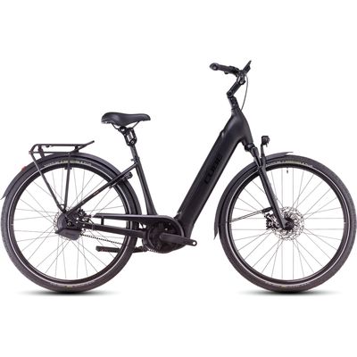 Cube Supreme Hybrid DELUXE SLT 625 Easy-Entry Unisex Electric City Bike