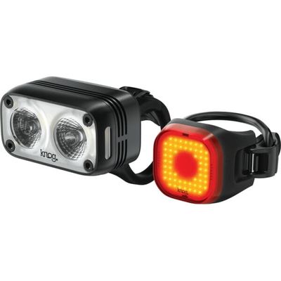 Knog Blinder Road 400 & Blinder Mini Square Light Set