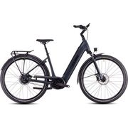 Cube Supreme Hybrid DELUXE Pro 625 Easy-Entry Unisex Electric City Bike