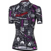 Cycology Bike Graffiti Womens Short Sleeve Jersey