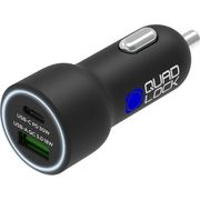 Quad Lock Dual USB 48W Dual Car Charger