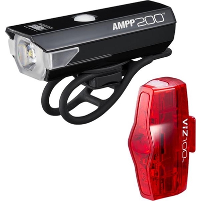 Cateye AMPP 200 / VIZ 100 Lights Set